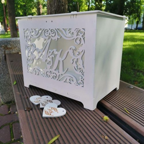 Свадебная казна с инициалами