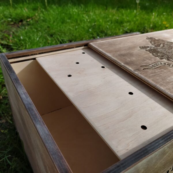 Деревянный ящик для засолки сала