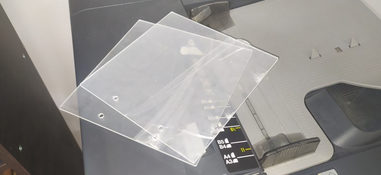 Обложки из оргстекла для книги пожеланий в защитной пленке