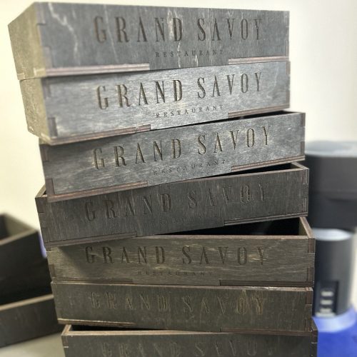 Органайзер для столовых приборов из фанеры