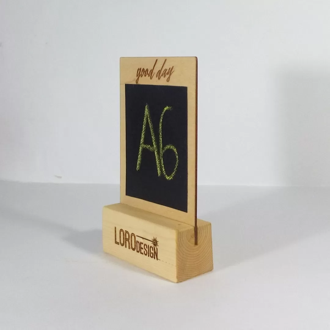 Тейбл тент грифельный, А6