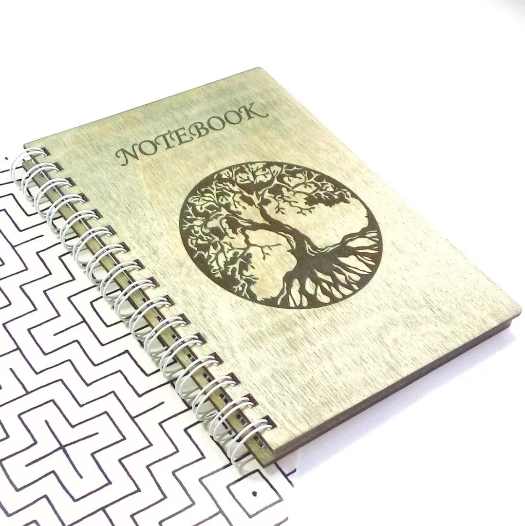Блокнот с гравировкой “Notebook”, А5