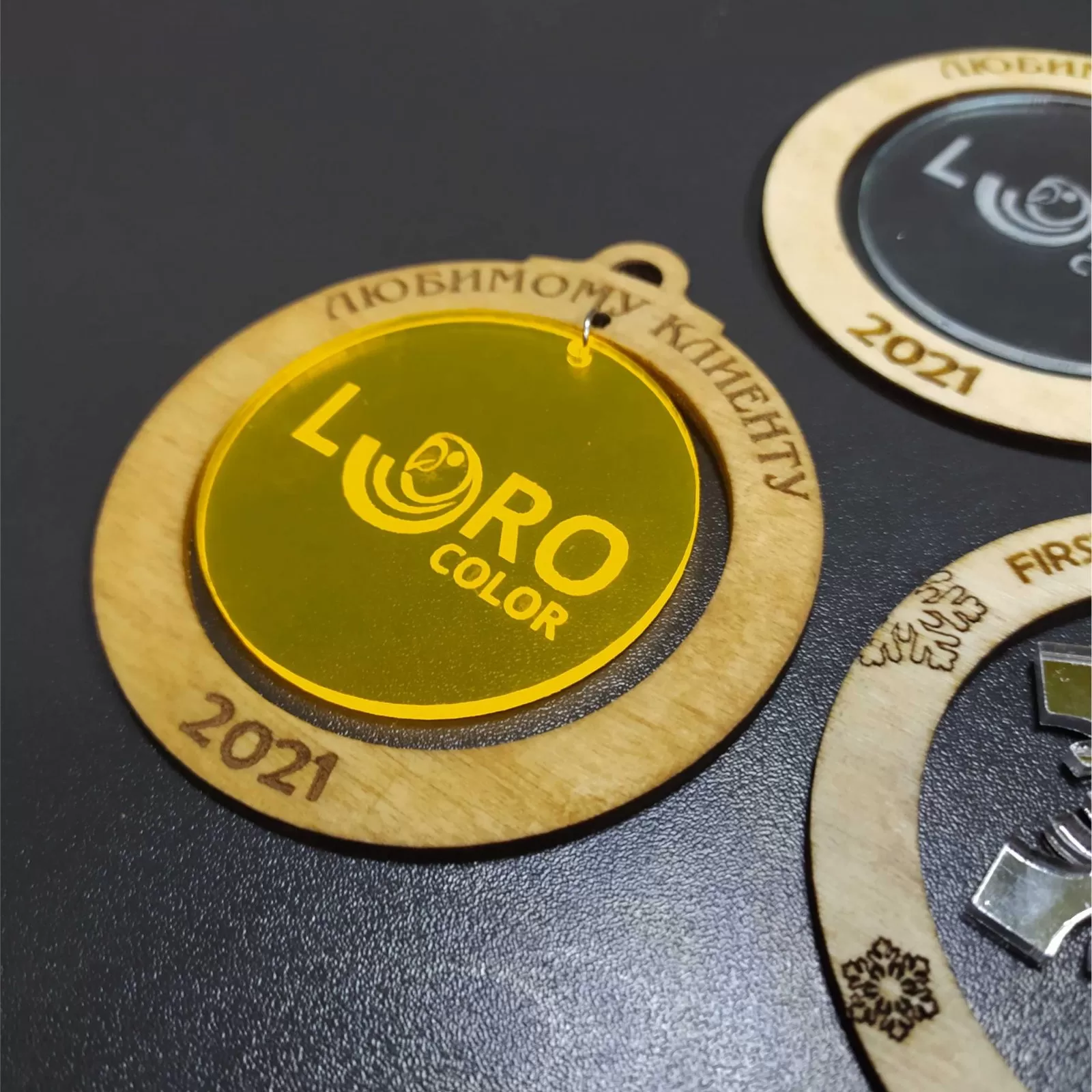 Наградная медаль Золото