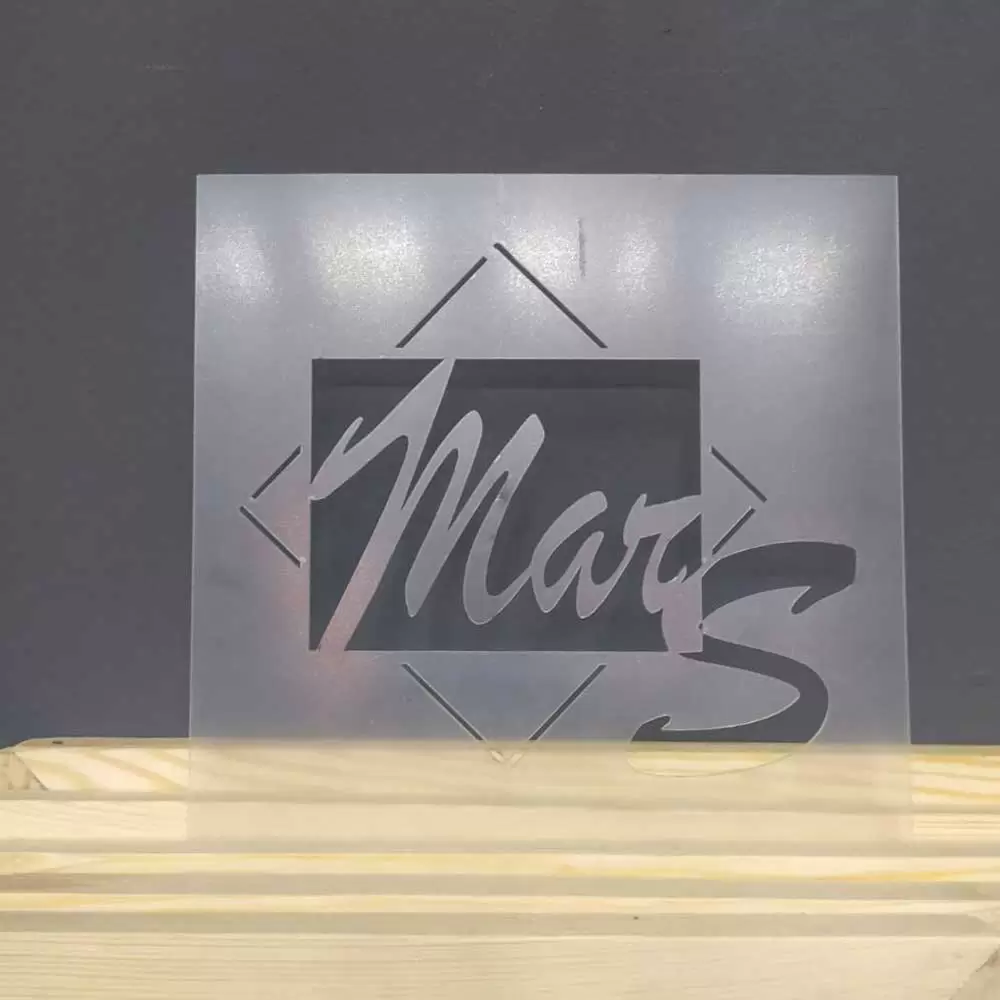 Трафарет из ПЭТ